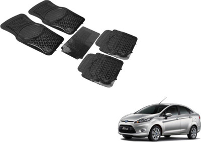 MOCKHE PVC (Polyvinyl Chloride) Standard Mat For  Ford New Fiesta(Black)
