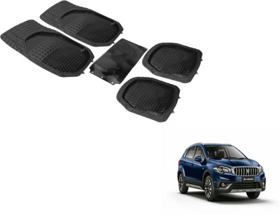 Auto Hub PVC (Polyvinyl Chloride) Standard Mat For  Maruti Suzuki S-Cross(Black)