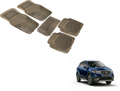 MOCKHE PVC (Polyvinyl Chloride) Standard Mat For  Maruti Suzuki S-Cross(Grey)