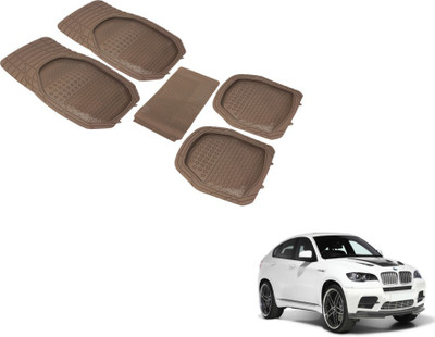 Auto Hub PVC (Polyvinyl Chloride) Standard Mat For  BMW X6(Beige)