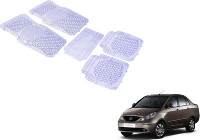 MOCKHE PVC (Polyvinyl Chloride) Standard Mat For  Tata Indigo CS(Clear)