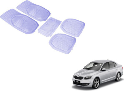 MOCKHE PVC (Polyvinyl Chloride) Standard Mat For  Skoda Octavia(Clear)