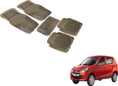 MOCKHE PVC (Polyvinyl Chloride) Standard Mat For  Maruti Suzuki Alto 800(Grey)