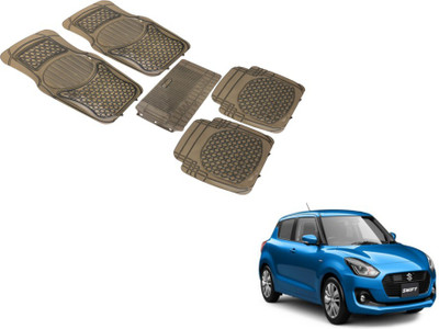 MOCKHE PVC (Polyvinyl Chloride) Standard Mat For  Maruti Suzuki New Swift(Grey)