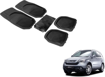 Auto Hub PVC (Polyvinyl Chloride) Standard Mat For  Honda CR-V(Black)
