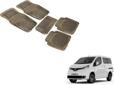 MOCKHE PVC (Polyvinyl Chloride) Standard Mat For  Nissan Evalia(Grey)