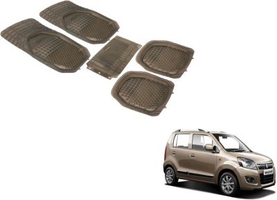 Auto Hub PVC (Polyvinyl Chloride) Standard Mat For  Maruti Suzuki WagonR Stingray(Grey)