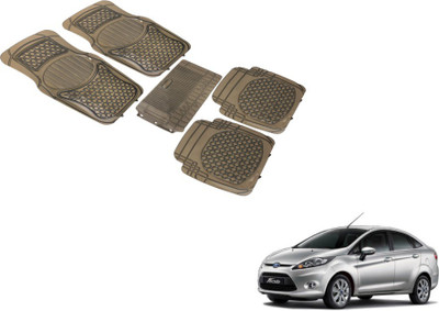 MOCKHE PVC (Polyvinyl Chloride) Standard Mat For  Ford New Fiesta(Grey)