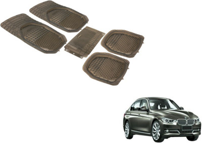 Auto Hub PVC (Polyvinyl Chloride) Standard Mat For  BMW 3 Series(Grey)