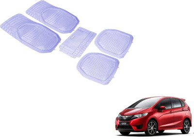 Auto Hub PVC (Polyvinyl Chloride) Standard Mat For  Honda Jazz(Clear)