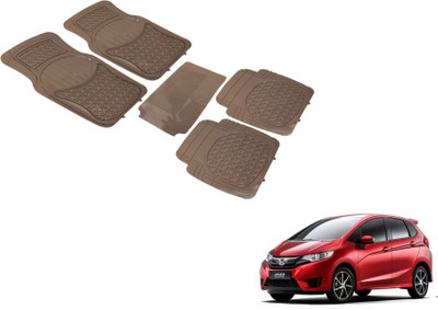 MOCKHE PVC (Polyvinyl Chloride) Standard Mat For  Honda Jazz(Beige)