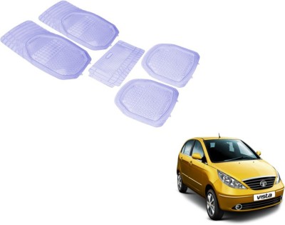 Auto Hub PVC (Polyvinyl Chloride) Standard Mat For  Tata Indica Vista(Clear)