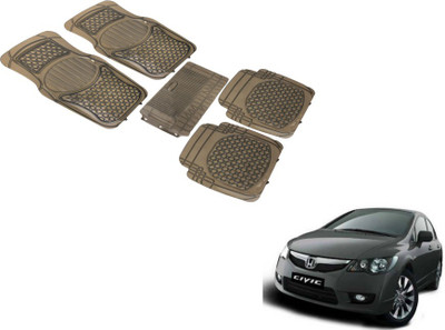 MOCKHE PVC (Polyvinyl Chloride) Standard Mat For  Honda Civic(Grey)