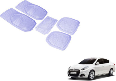 Auto Hub PVC (Polyvinyl Chloride) Standard Mat For  Renault Scala(Clear)