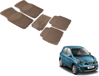 MOCKHE PVC (Polyvinyl Chloride) Standard Mat For  Nissan Micra(Beige)