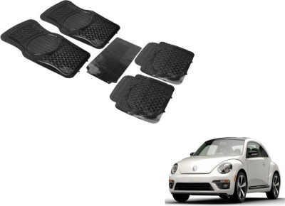 MOCKHE PVC (Polyvinyl Chloride) Standard Mat For  Volkswagen Beetle(Black)