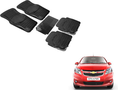 MOCKHE PVC (Polyvinyl Chloride) Standard Mat For  Chevrolet UVA(Black)