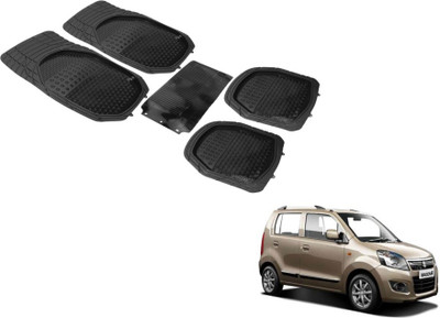 MOCKHE PVC (Polyvinyl Chloride) Standard Mat For  Maruti Suzuki WagonR Stingray(Black)