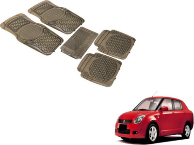 MOCKHE PVC (Polyvinyl Chloride) Standard Mat For  Maruti Suzuki Swift Dzire(Grey)
