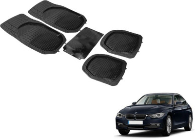 Auto Hub PVC (Polyvinyl Chloride) Standard Mat For  BMW 520d(Black)
