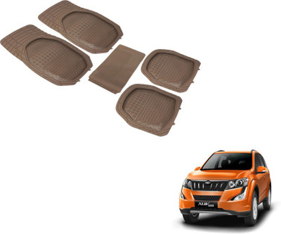 MOCKHE PVC (Polyvinyl Chloride) Standard Mat For  Mahindra XUV 500(Beige)