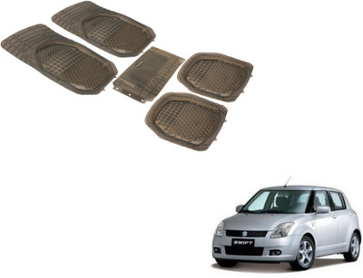 Auto Hub PVC (Polyvinyl Chloride) Standard Mat For  Maruti Suzuki Swift(Grey)