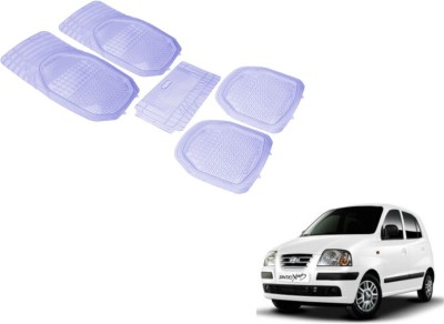 Auto Hub PVC (Polyvinyl Chloride) Standard Mat For  Hyundai Santro Xing(Clear)