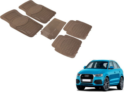 MOCKHE PVC (Polyvinyl Chloride) Standard Mat For  Audi Q3(Beige)
