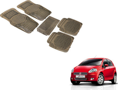 MOCKHE PVC (Polyvinyl Chloride) Standard Mat For  Fiat Punto(Grey)