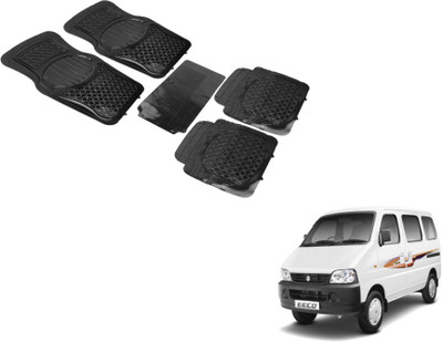 MOCKHE PVC (Polyvinyl Chloride) Standard Mat For  Maruti Suzuki Eeco(Black)