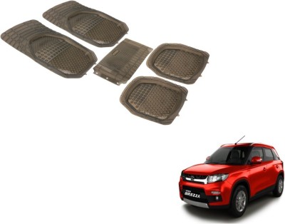 Auto Hub PVC (Polyvinyl Chloride) Standard Mat For  Maruti Suzuki Vitara Brezza(Grey)