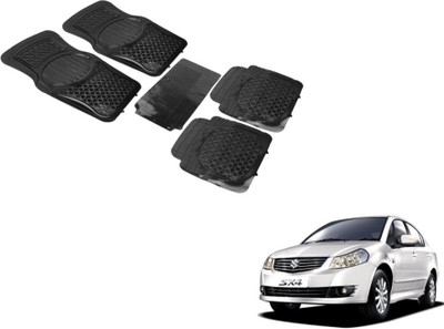 MOCKHE PVC (Polyvinyl Chloride) Standard Mat For  Maruti Suzuki SX4(Black)