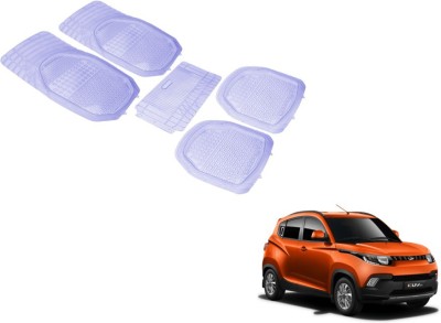 Auto Hub PVC (Polyvinyl Chloride) Standard Mat For  Mahindra KUV 100(Clear)