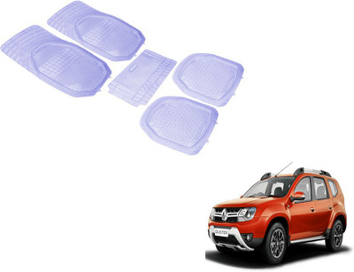 Auto Hub PVC (Polyvinyl Chloride) Standard Mat For  Renault Duster(Clear)