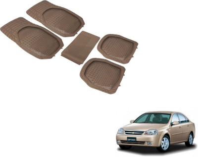 MOCKHE PVC (Polyvinyl Chloride) Standard Mat For  Chevrolet Optra(Beige)