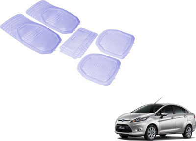 MOCKHE PVC (Polyvinyl Chloride) Standard Mat For  Ford New Fiesta(Clear)