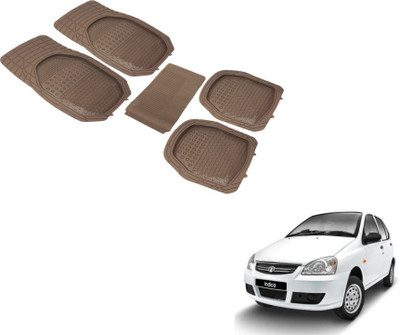 MOCKHE PVC (Polyvinyl Chloride) Standard Mat For  Tata Indica(Beige)