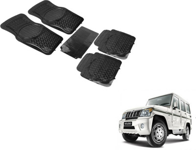 MOCKHE PVC (Polyvinyl Chloride) Standard Mat For  Mahindra Bolero(Black)