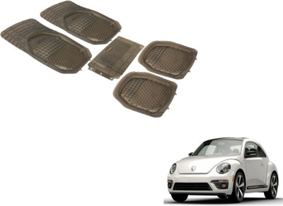 MOCKHE PVC (Polyvinyl Chloride) Standard Mat For  Volkswagen Beetle(Grey)
