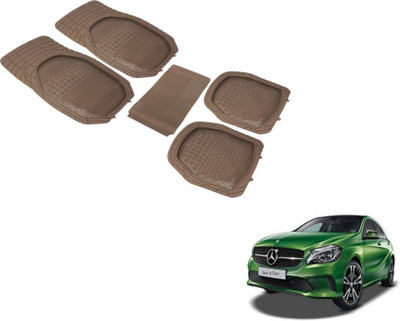Auto Hub PVC (Polyvinyl Chloride) Standard Mat For  Mercedes Benz A-Class(Beige)