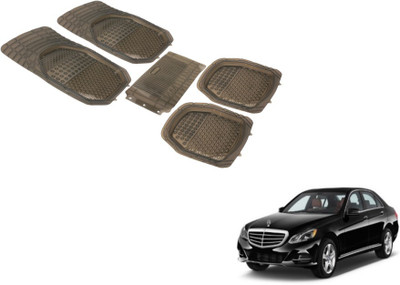 Auto Hub PVC (Polyvinyl Chloride) Standard Mat For  Mercedes Benz E-Class(Grey)