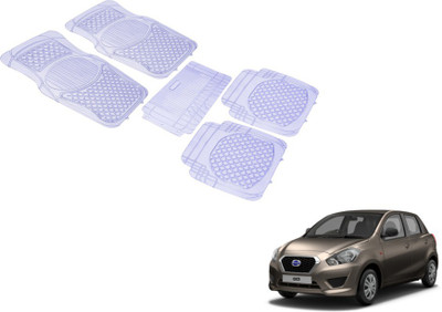 MOCKHE PVC (Polyvinyl Chloride) Standard Mat For  Datsun Go(Clear)