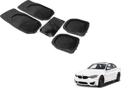 Auto Hub PVC (Polyvinyl Chloride) Standard Mat For  BMW 325i(Black)