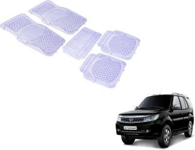 MOCKHE PVC (Polyvinyl Chloride) Standard Mat For  Tata Safari Storme(Clear)