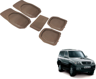 MOCKHE PVC (Polyvinyl Chloride) Standard Mat For  Hyundai Terracan(Beige)