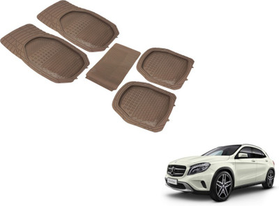 Auto Hub PVC (Polyvinyl Chloride) Standard Mat For  Mercedes Benz GLA-Class(Beige)