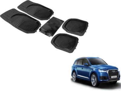 Auto Hub PVC (Polyvinyl Chloride) Standard Mat For  Audi Q7(Black)