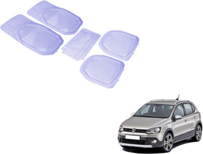 MOCKHE PVC (Polyvinyl Chloride) Standard Mat For  Volkswagen Polo Cross(Clear)