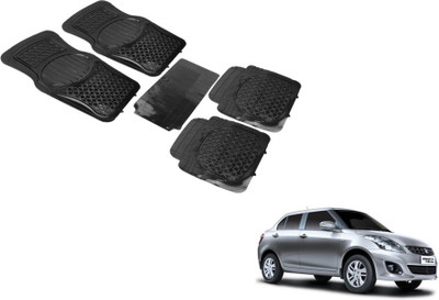 MOCKHE PVC (Polyvinyl Chloride) Standard Mat For  Maruti Suzuki New Dzire(Black)