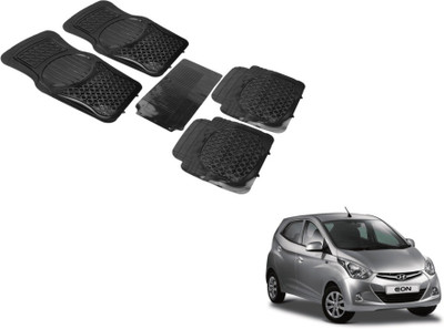 MOCKHE PVC (Polyvinyl Chloride) Standard Mat For  Hyundai Eon(Black)